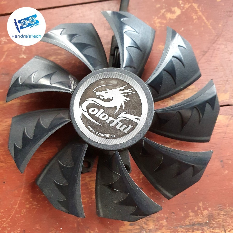 Fan VGA Colorful BattleAx Kipas GPU Original - Tanpa Fan