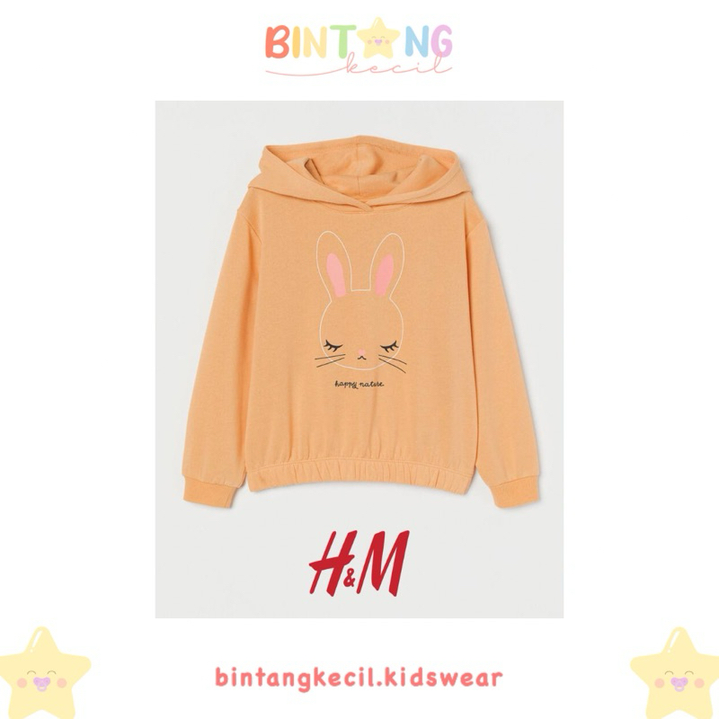 H&M Kids Hoodie - Rabbit Yellow