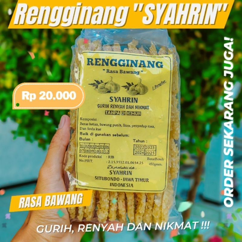 

RENGGINANG ASLI SITUBONDO