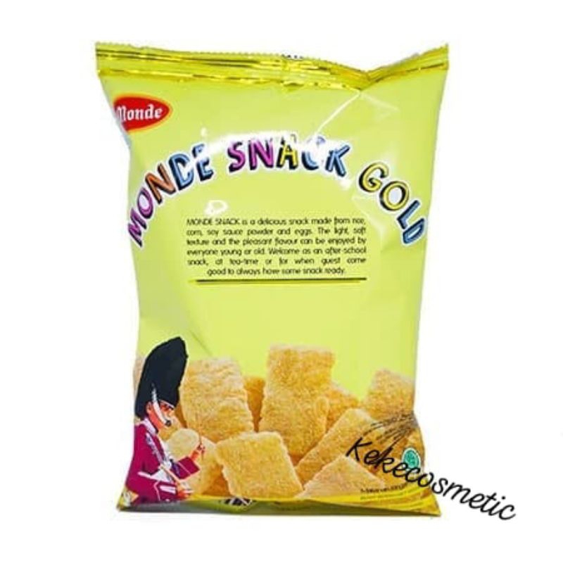 

Monde Snack Gold 60gr// Snack Ringan// Snack Sehat