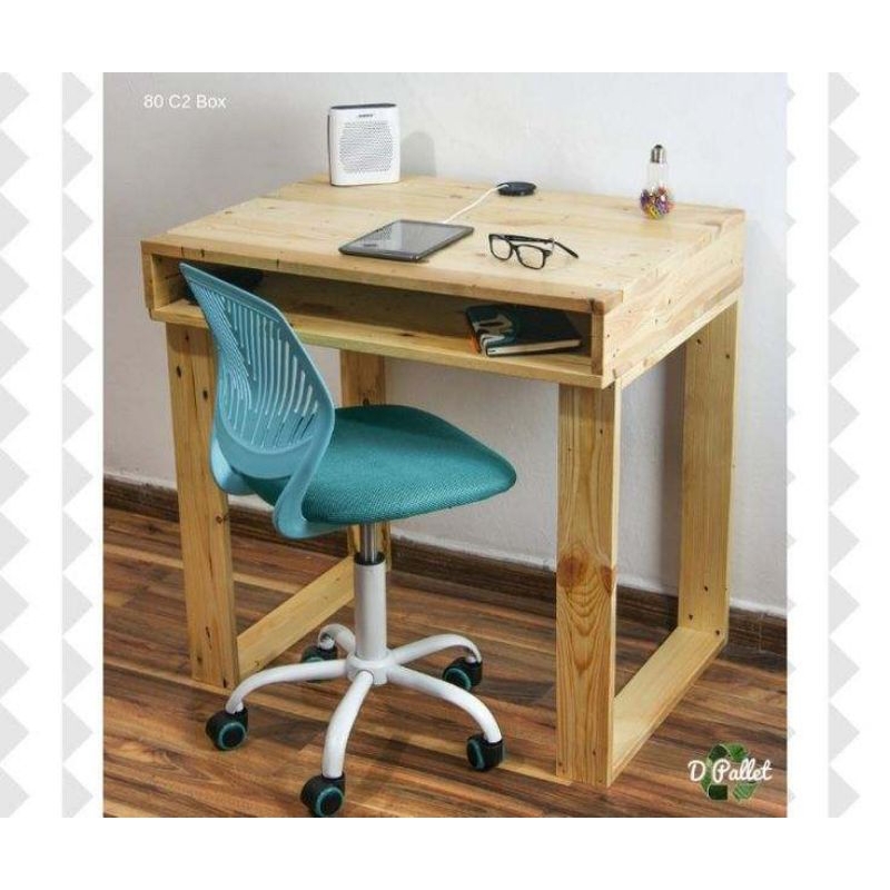 MEJA KANTOR/BELAJAR JATI BELANDA VERNISH