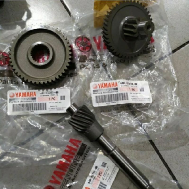 GearBox Gear Rasio set Original Genuine Yamaha Xeon Xeon gt Xeon Rc 44D