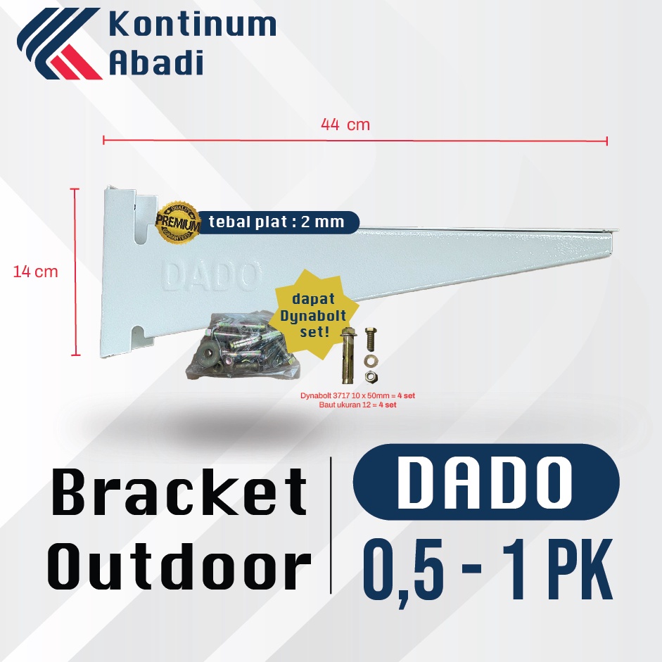 BRAKET BRACKET OUTDOOR AC  DADO  12  1 pk l Produk Terkini Hot Sale
