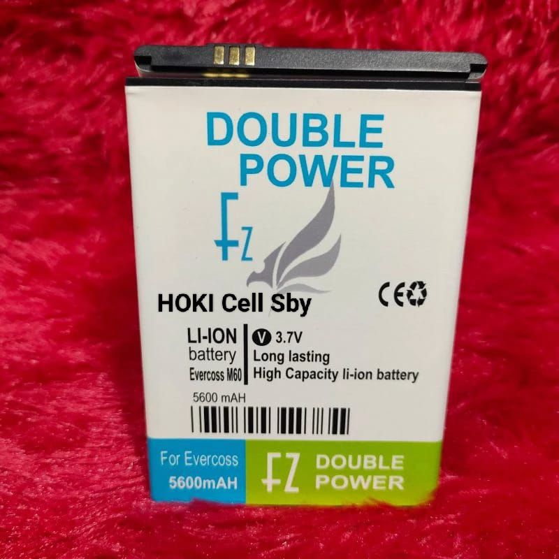 Baterai Evercoss M60/U6C/M6/M6A Battery Evercoss M60 U6C M6 M6A Fasilitas Original/Dobel Power