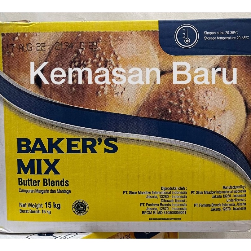 

TERMURAH Anchor Bakers Mix Butter Blend Butter mix 1kg