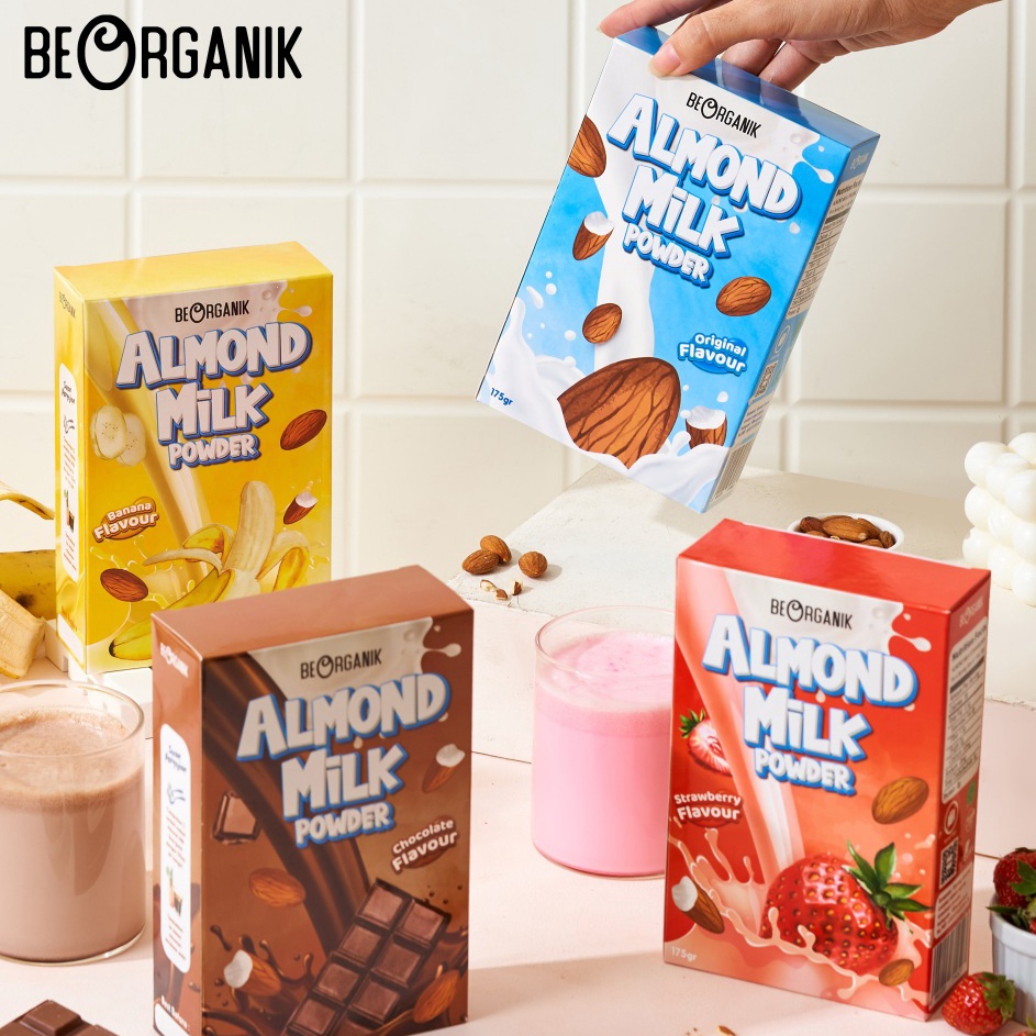 

COD Beorganik Almond Milk Powder Susu Almond Bubuk
