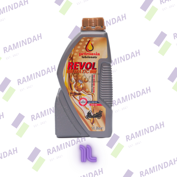Revol Matic Petroasia SAE 10W40/API-SL-JASO-MB 1L