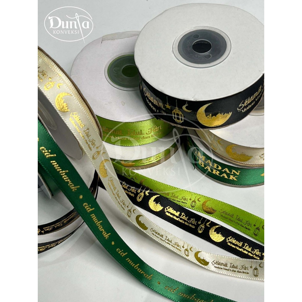 

PITA SATIN PITA SELAMAT IDUL FITRI PANJANG ±23 METER UKURAN 2 CM