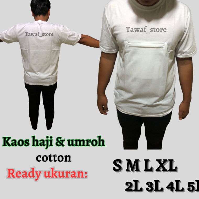 VIRAL  kaos haji dan umroh pria  kaos haji kantong depan pria jumbo  kaos oblong haji kantong  kaos 