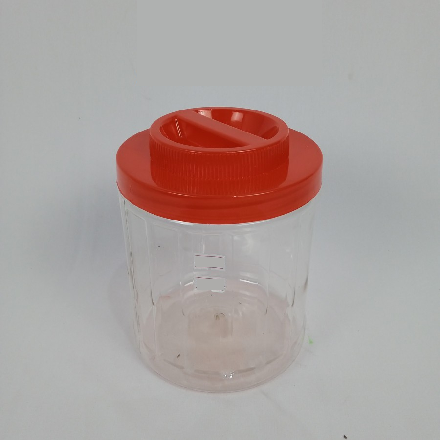 Toples Astor 822 - Toples Pet Tutup Merah - Toples Plastik