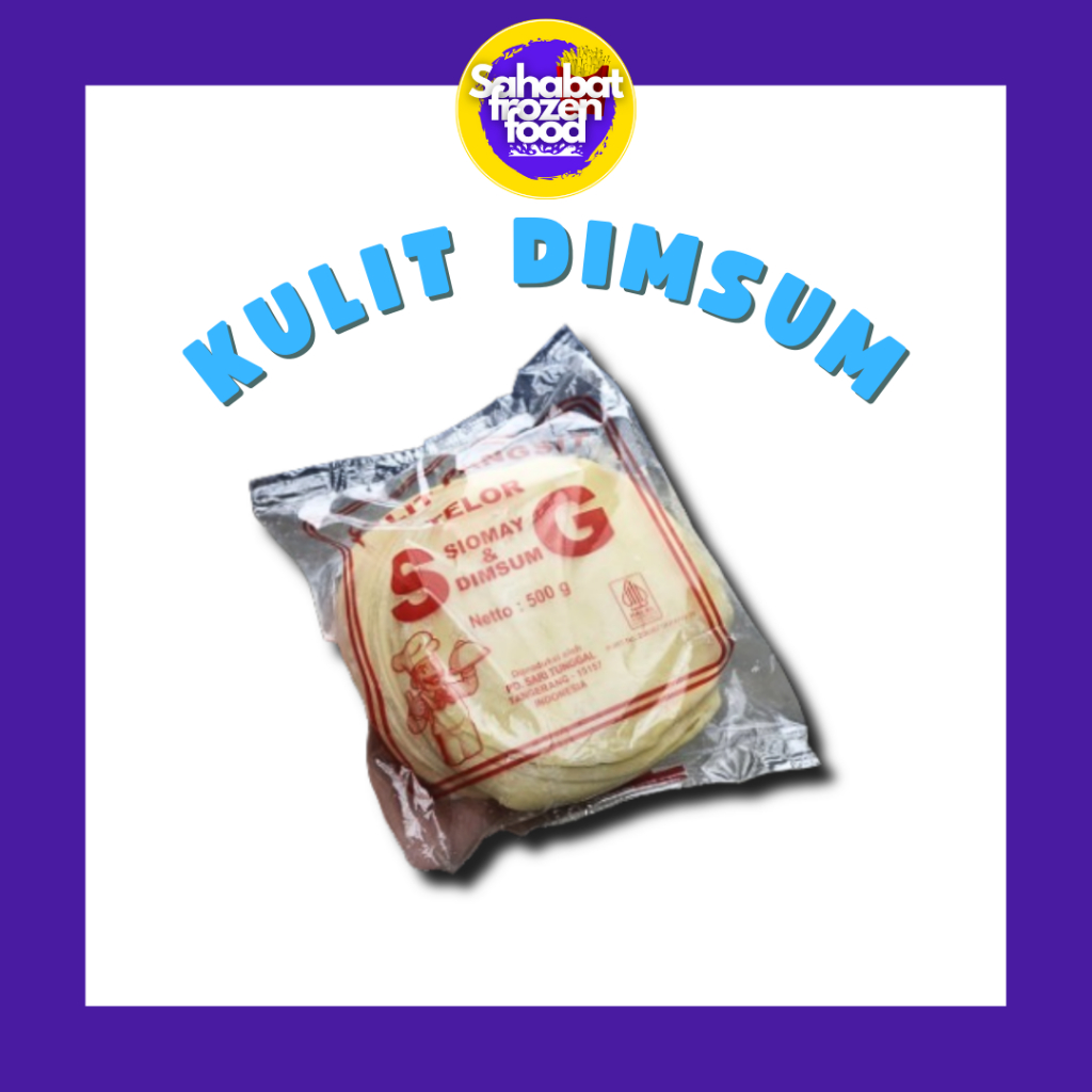 

Kulit Dimsum Siomay / Kulit Pangsit Bulat 1 pack