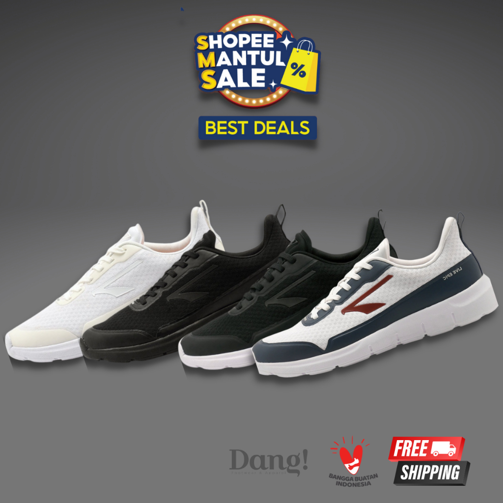BRODO - Sepatu Active Force Series Sneakers Original