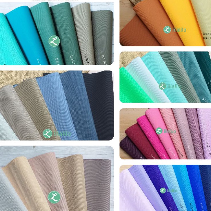 Ready Stok KAIN CORDURA POLOS  BAHAN CORDURA  KAIN WATERPROOF  BAHAN TAS