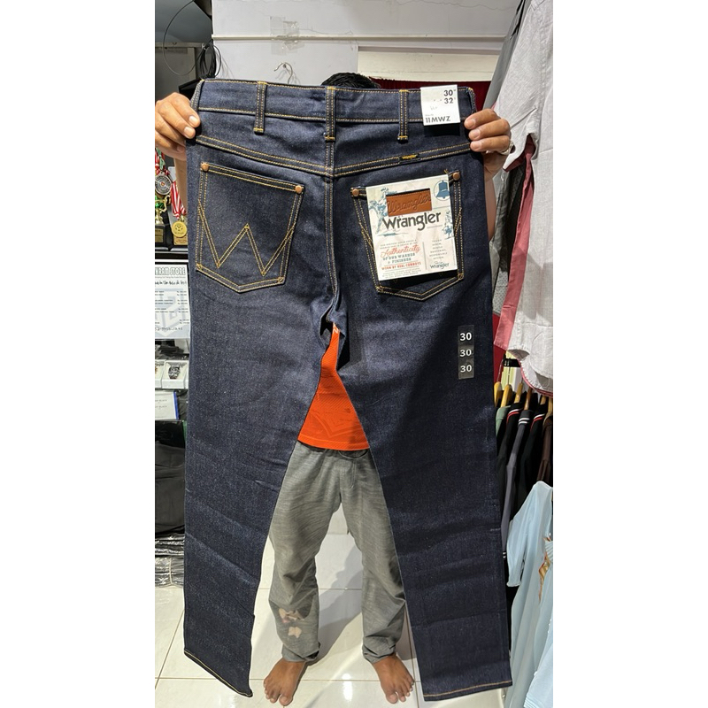 jeans celana original wrangler special edition spncer (slimfit)