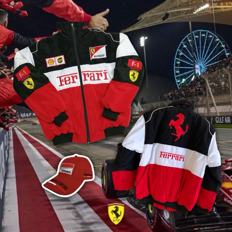 IAMYOURQL - Ferrari F1 Racing Jacket