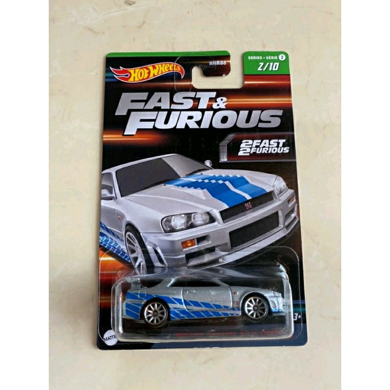Hotweels Nissan skyline R 34 fnf