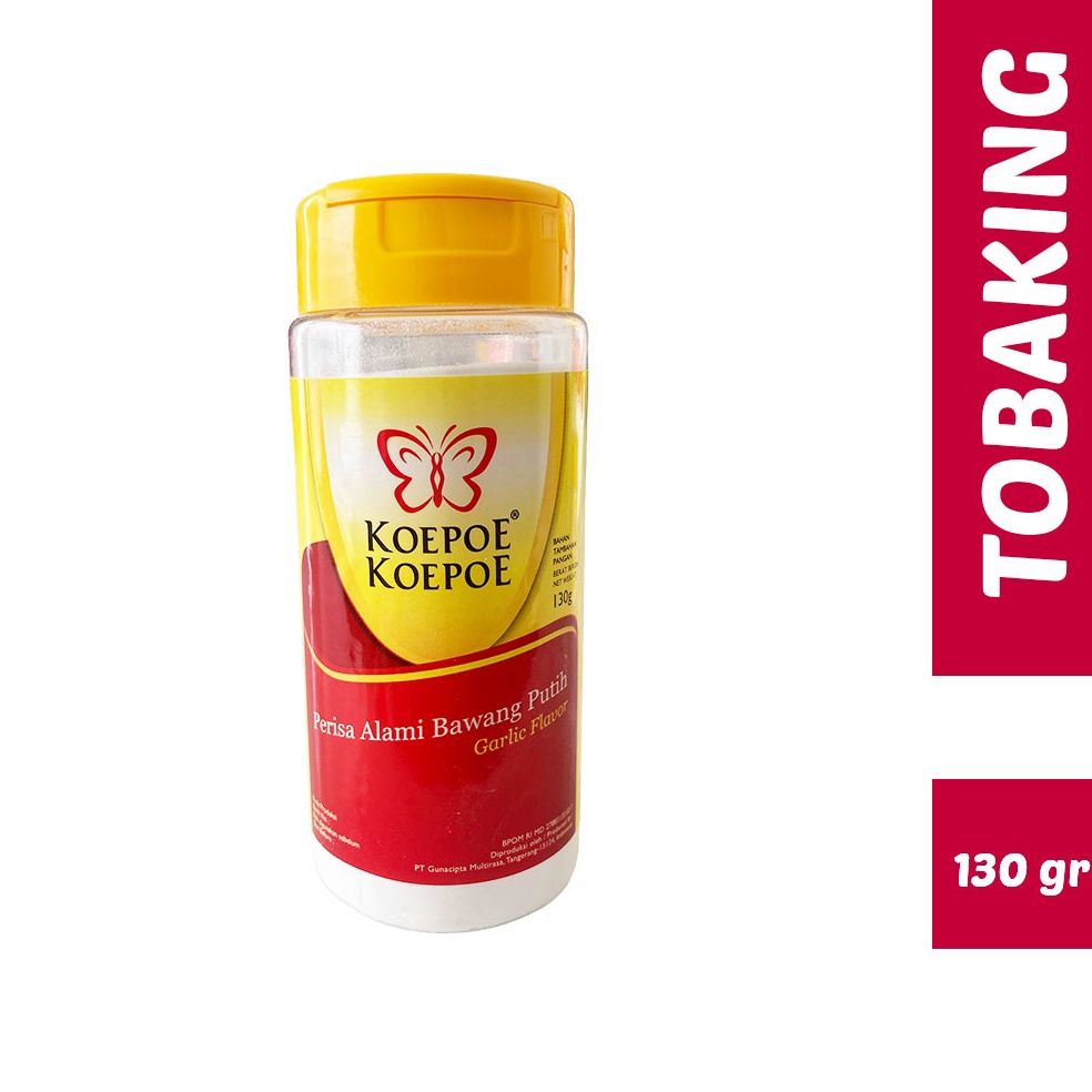 

Promo 22 BAWANG PUTIH PERISA BUBUK Koepoe Kupu 13gr botol besar