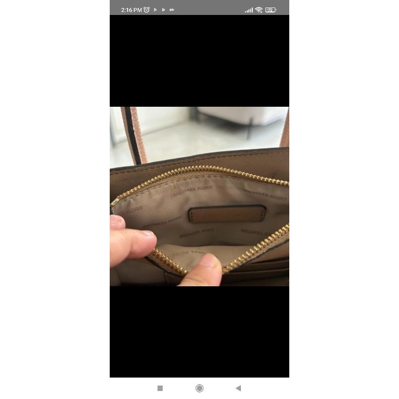 tas wanita michael kors mercer crossbody original (preloved)