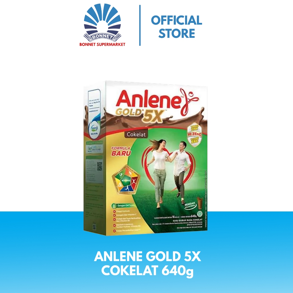 

Anlene Gold 5X Cokelat 640gr 9415007018469