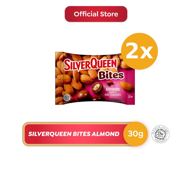 

NEW Silverqueen Bites Almond 3 g x 2 pcs