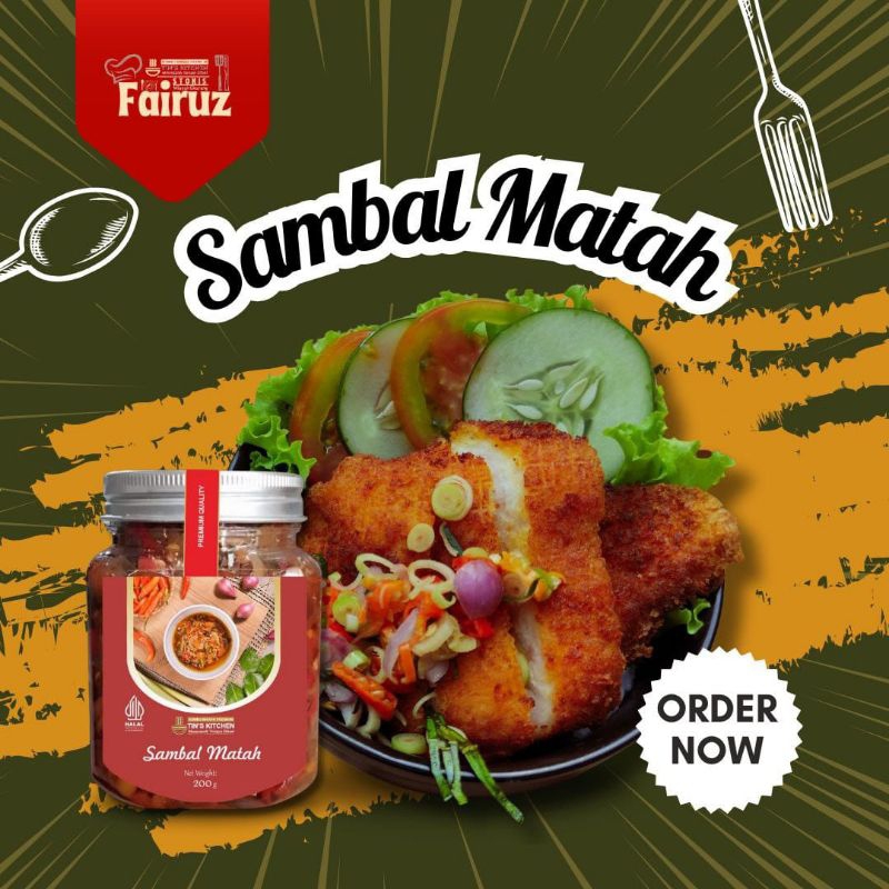 

Sambal Matah Tin's Kitchen Kemasan Unyu 200 gram