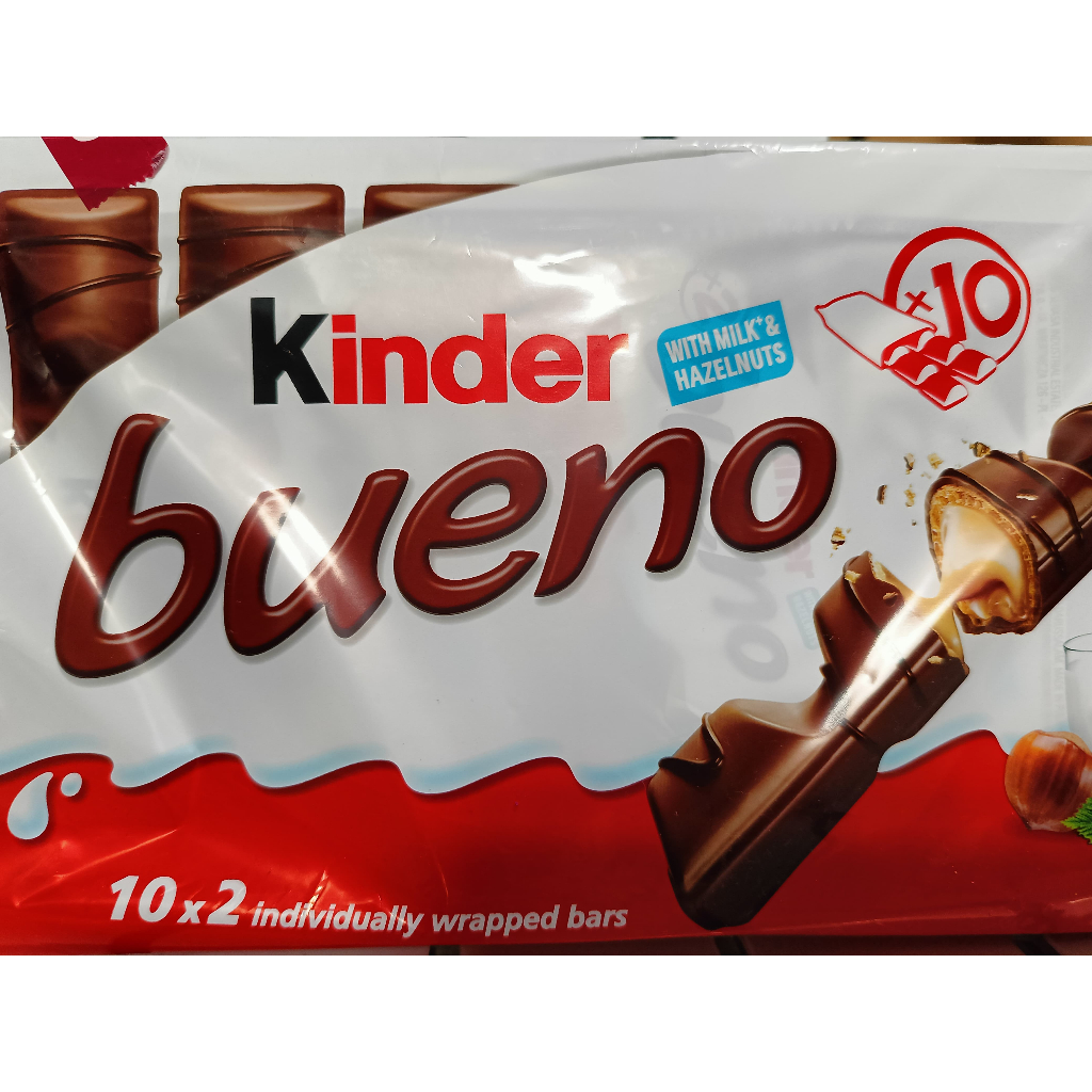 

Kinder bueno value pack x10 (isi 10 pcs)