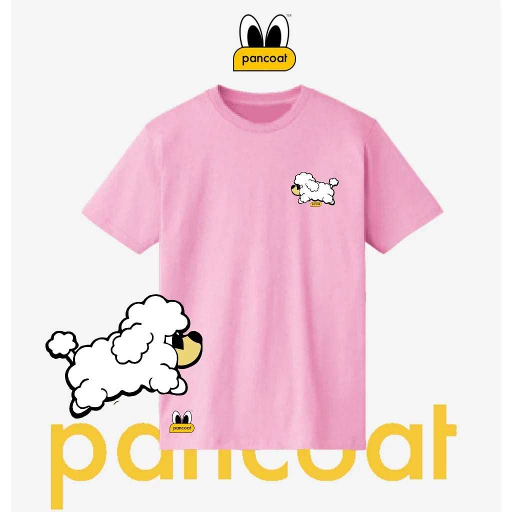 KAOS PANCOAT PINK DOMBA LOGO MIRROR ORIGINAL 1:1 - Kaos Pancoat Catton Combet 30s S.M.L.XL - Kaos Pr