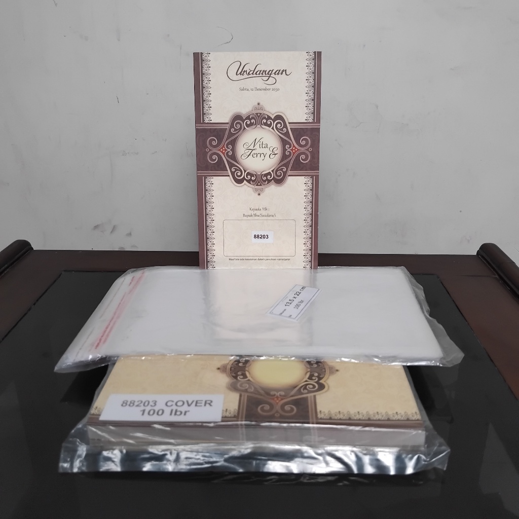 ERBA 88203 KOSONGAN + PLASTIK OPP ISI 100