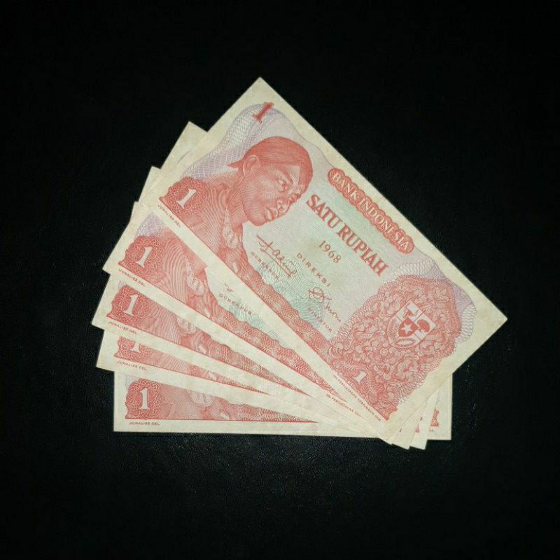Uang Kuno Seri Sudirman Pecahan 1 Rupiah