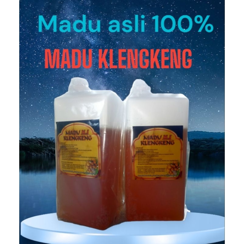 

(Best Seller) Madu Klengkeng asli 1Kg / Madu nektar Klengkeng / Madu Asli