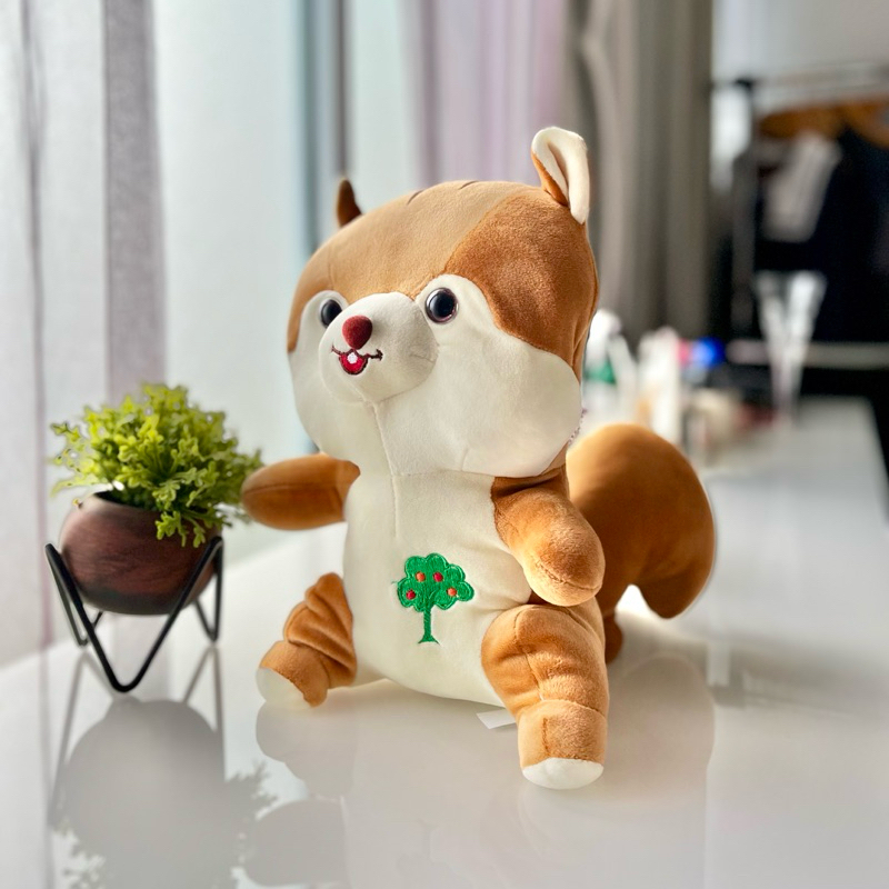 BLESS KIDS / PLUSH TOYS / BONEKA PLUSHY / BONEKA BINATANG LUCU / BONEKA TUPAI / BONEKA TUPAI LUCU / 