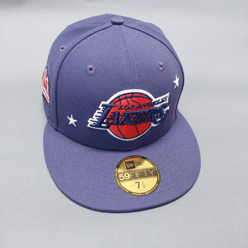 Topi fitted snapback New Era LA Lakers original