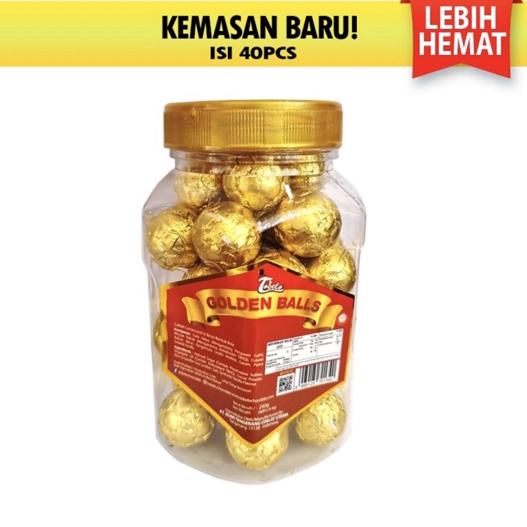 

HEMAT PROMO Tobelo Golden Ball isi 4 pcs