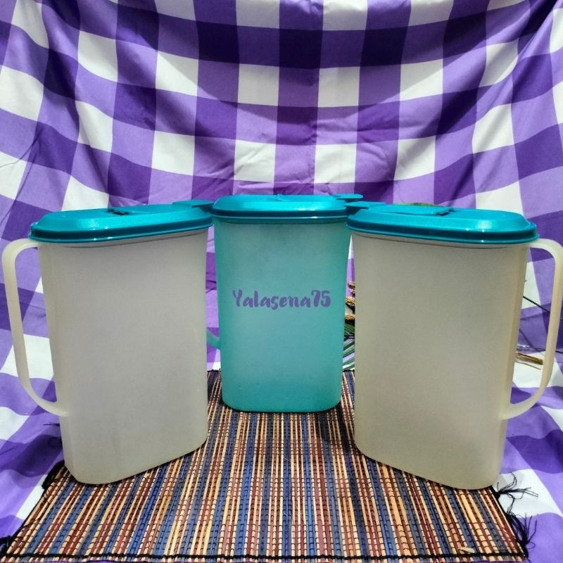 Fridge Jug 2L/Teko Gepeng Second  Ori Tupperware