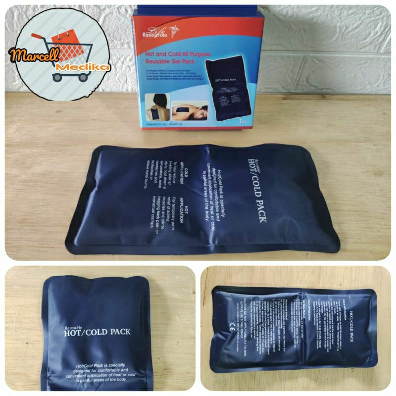 REUSABLE HOT AND COLD PACK LIFE RESOURCES / BANTAL PANAS-DINGIN