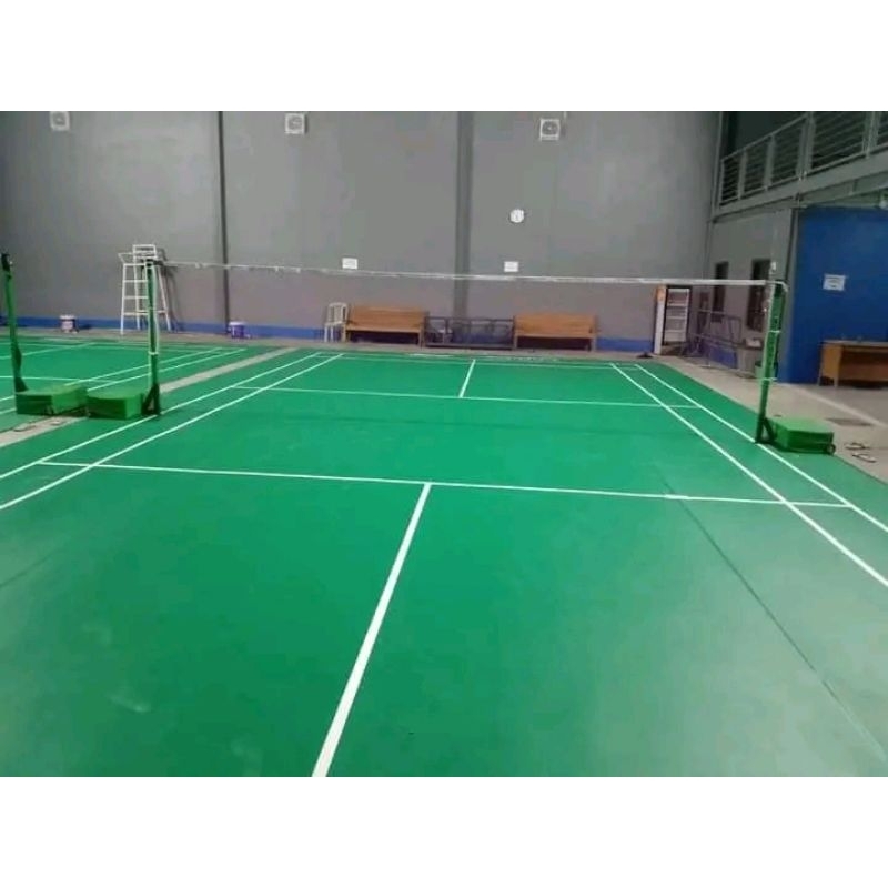 1paket Karpet vinyl lapangan badminton+ jasa pemasangan