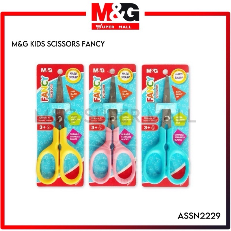 

M&G Kids Scissors Fancy / M&G Gunting Kertas Fancy Anak ASSN2229