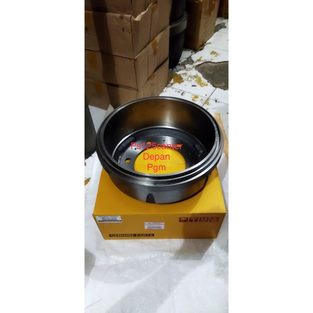 Tromol depan Brake drum Front Mitsubishi Canter 125 HD PS125