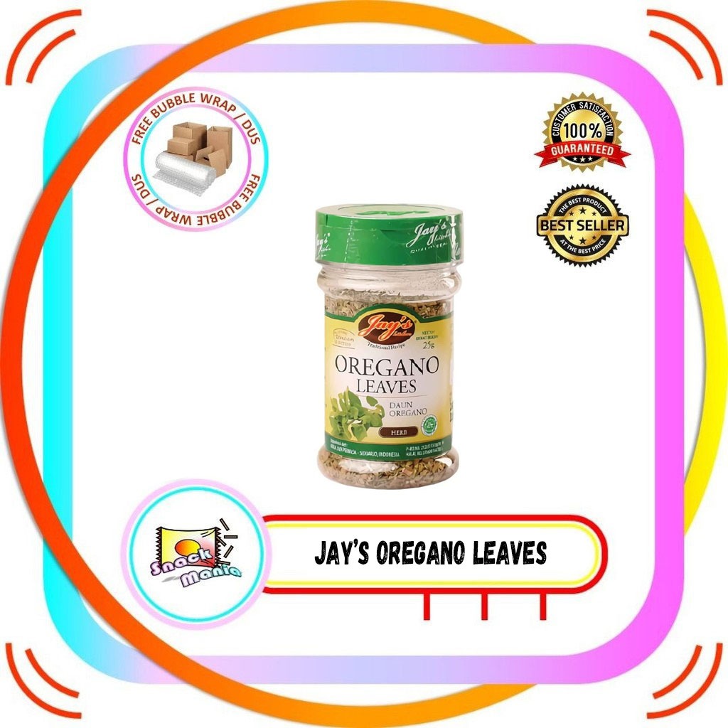 

JAY's JAYS Oregano Leaves - Daun Oregano HERB ~ 20 gr