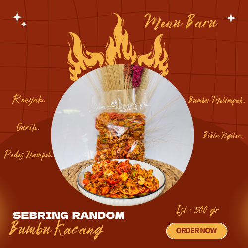 

SEBRING BUMBU KACANG 500 GRAM