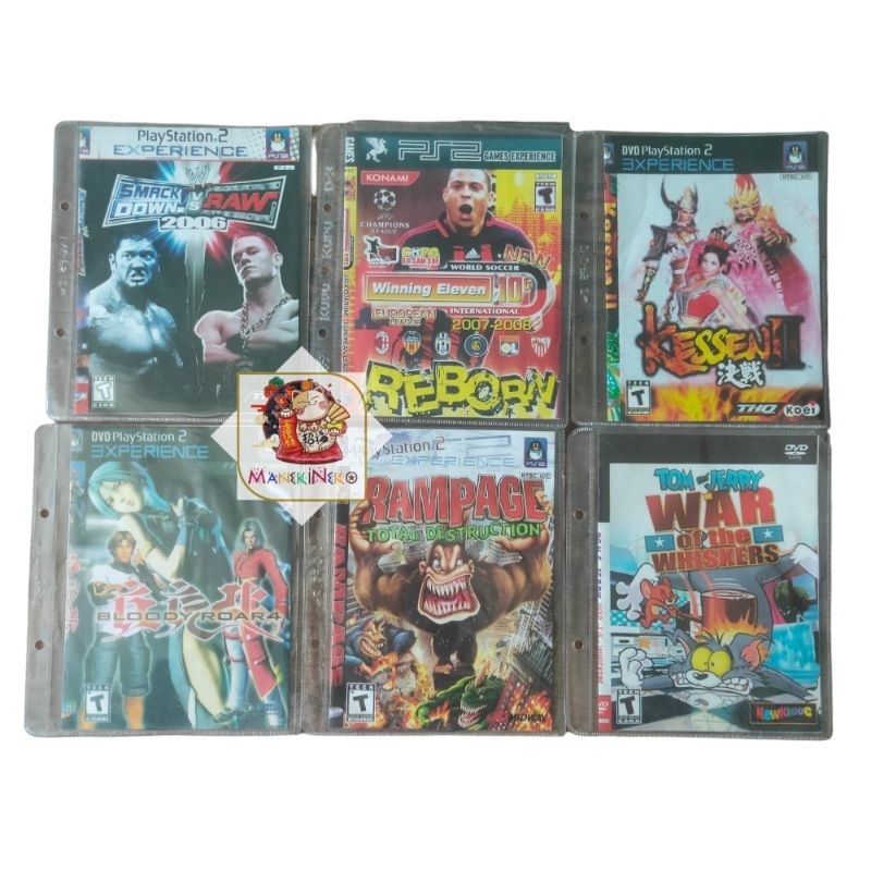 Kaset cd games ps2 36 judul