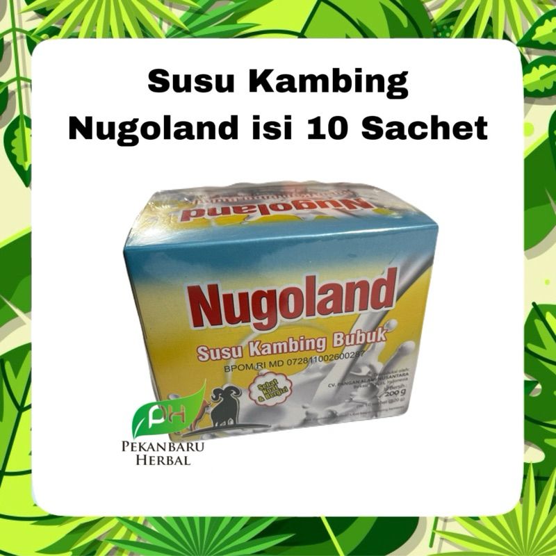 

Susu Kambing Bubuk NUGOLAND Ath Thoifah Isi 10 Sachet