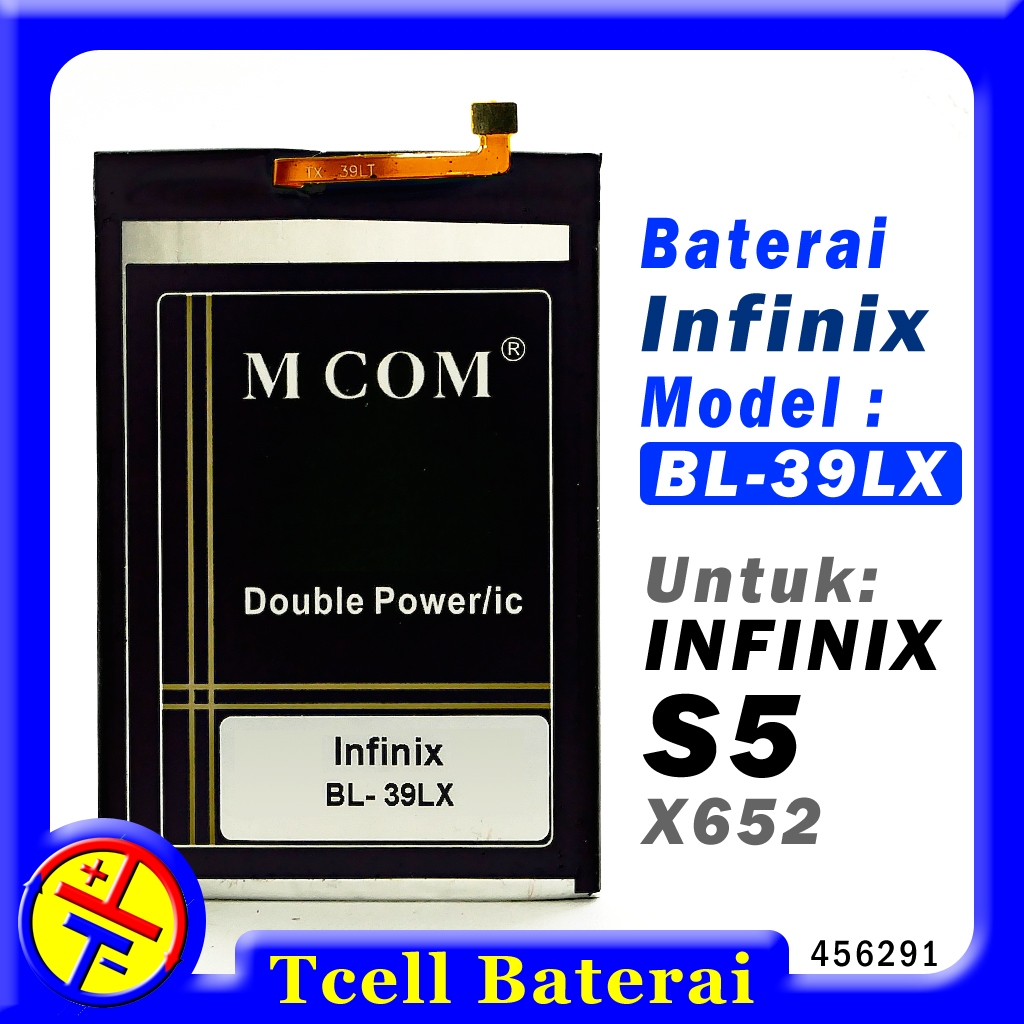 Baterai INFINIX S5 X652 BL-39LX Mcom Batre BL39LX