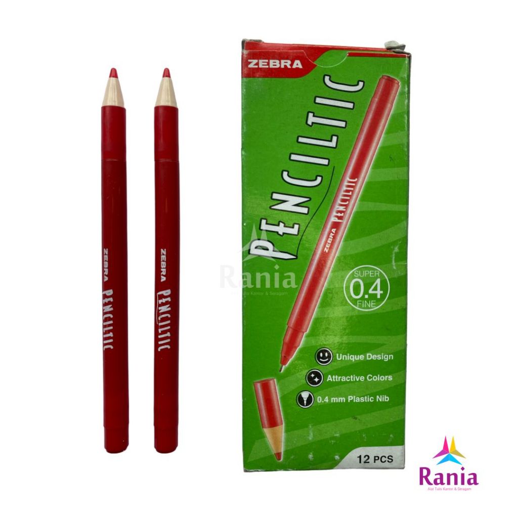

Zebra Penciltic Merah / PCS