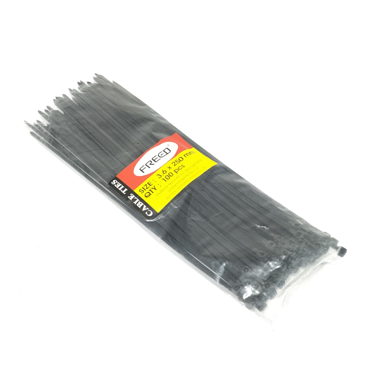 

Kabel Ties Size 3.6 × 25cm / Kabel tis / Cable tie / Tali Serut
