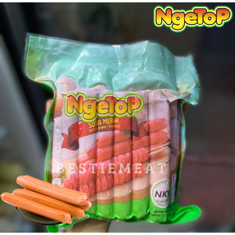 

Ngetop Sosis Ayam Merah 500 gram ( Isi 20 )