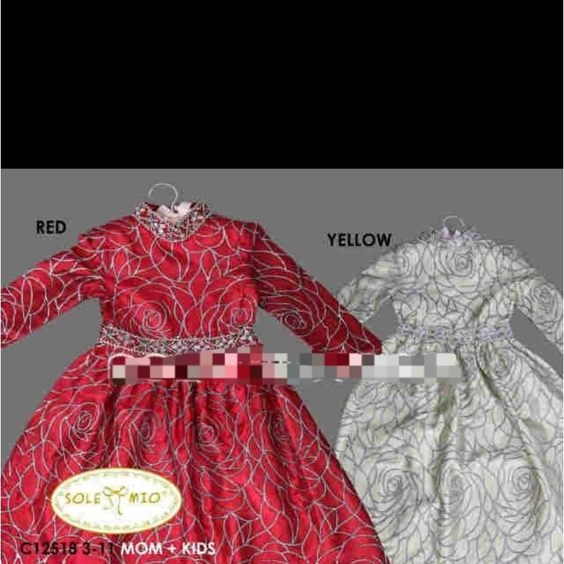 SALE SOLEMIO maxidress kids:C12518