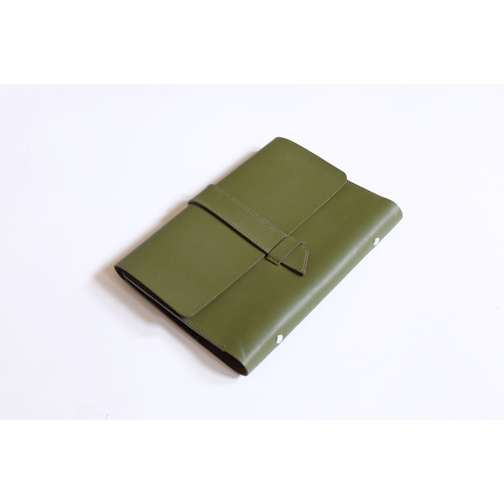 

Leather Book Cover/Cover Book Kulit Pengunci Tali