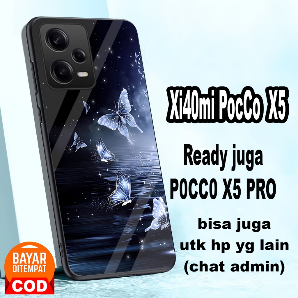 COD35/Softcase glossy kilau POCO X5 dan ALLL TYPE(motif genshin impact )  X5 PRO/X3/X3 PRO/X3 NFC /m