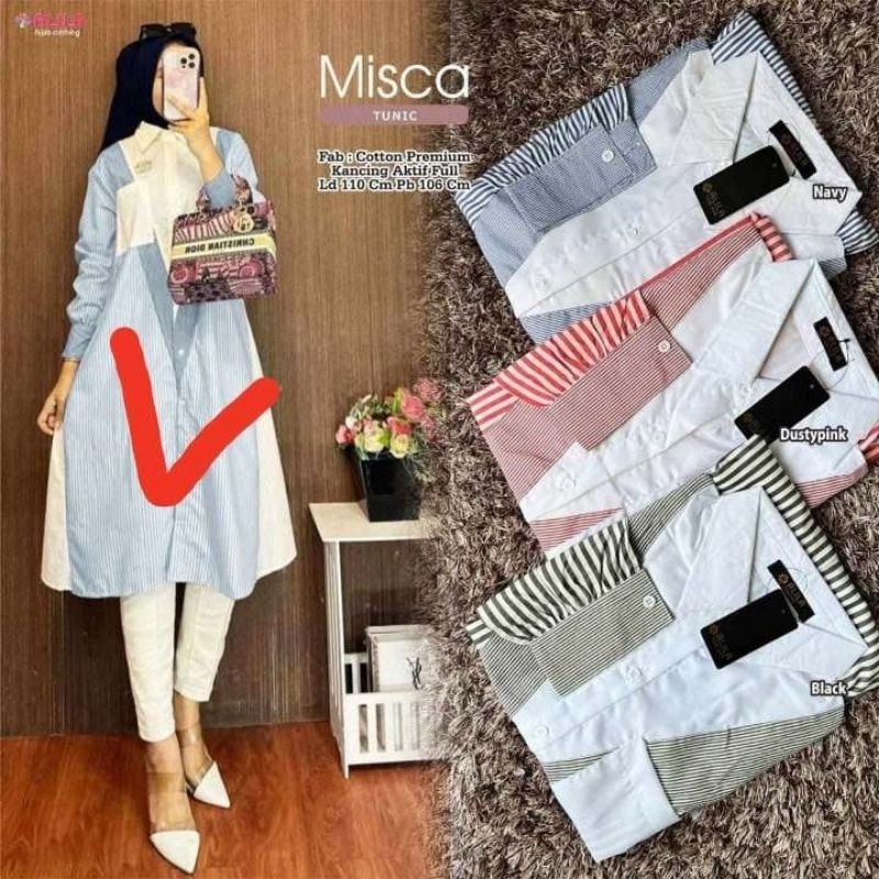 MOCA Misca Tunik ALL1 Meong Solo